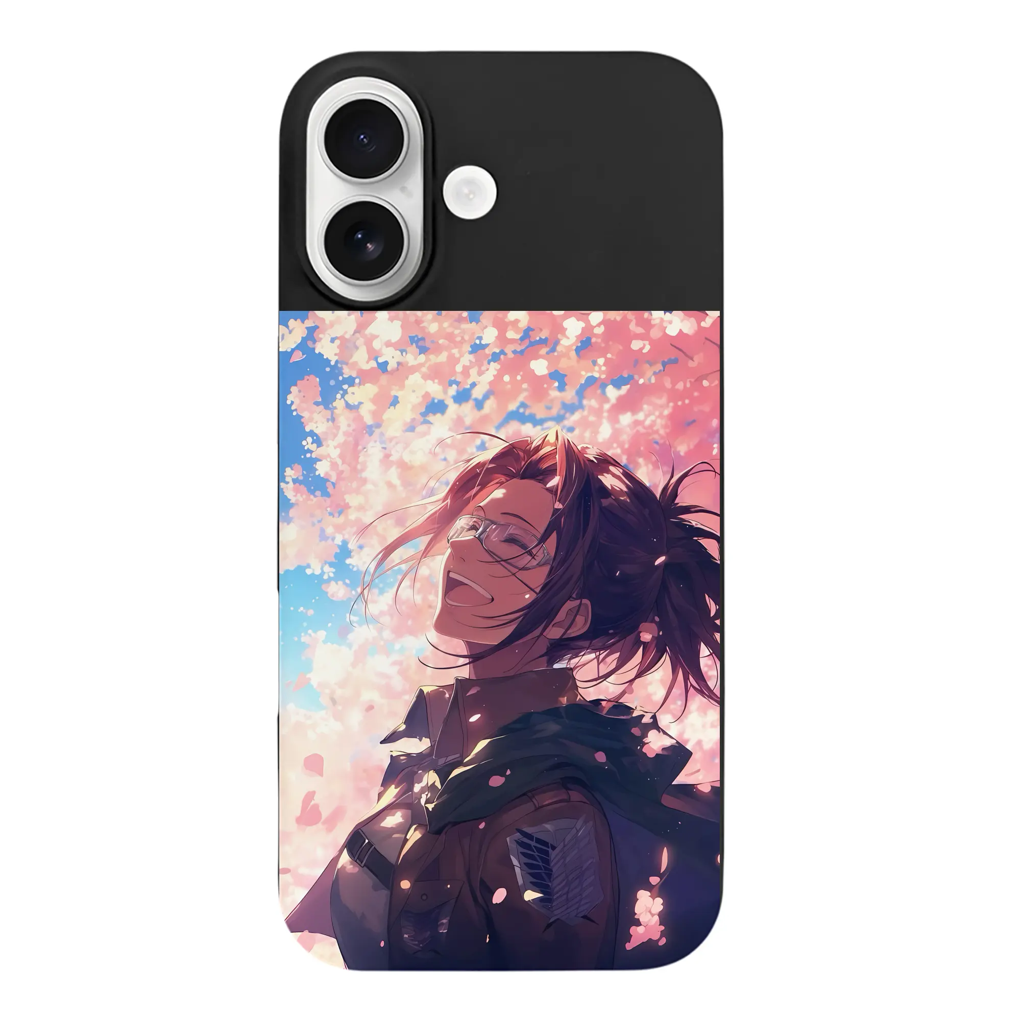 進撃の巨人 グッズ ハンジ・ゾエ - iPhone 17 シリーズ シリコンケース 薄型 耐衝撃 指紋防止 ソフトタッチカバー 精密フィット 傷防止 保護ケース iPhone 17/17 Air/17 Pro/17 Pro Max 対応